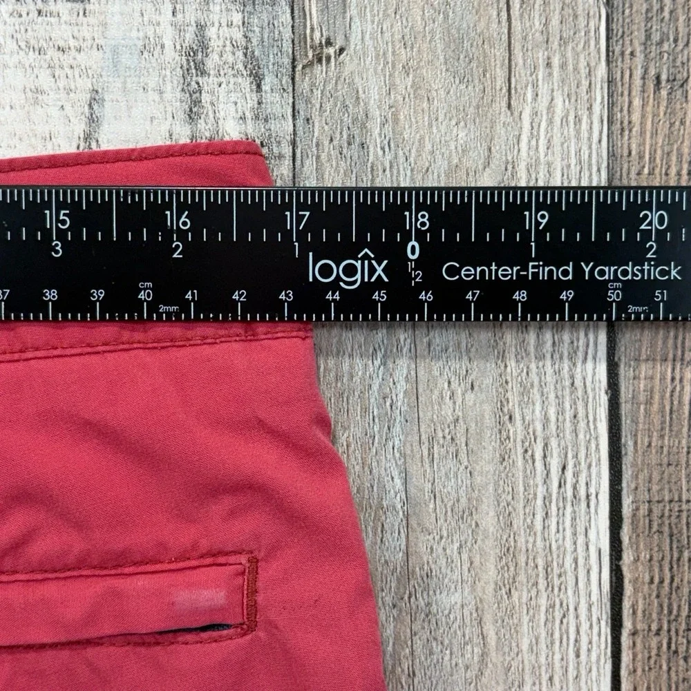 Faherty Shorts Mens 36 Red All Day Chino Stretch 9